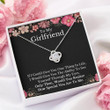 Girlfriend Necklace Gift, To My Girlfriend Necklace Gift, Anniversary Birthday Christmas Gift For Girlfriend