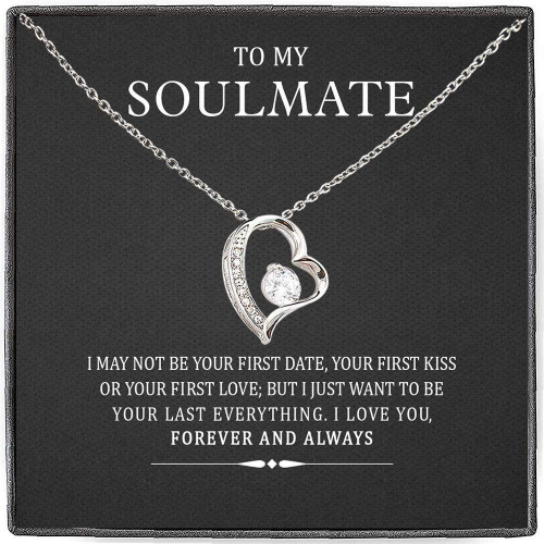 Valentine's day gifts for her Girlfriend Necklace, Future Wife Necklace, Wife Necklace, To My Soulmate Forever Love Necklace, Gift For Your Better Half, I Love You Forever And Always