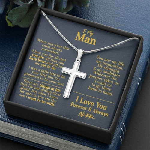 Boyfriend Gift, Sentimental Boyfriend Gift, Promise Necklace For Boyfriend, Small Gift For Boyfriend