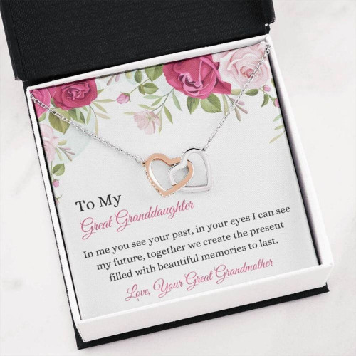 Great Granddaughter Keepsake  From Great Grandma  Generation Gifts  Family Necklace  Great Granddaughter Gift Granddaughter Christmas gift