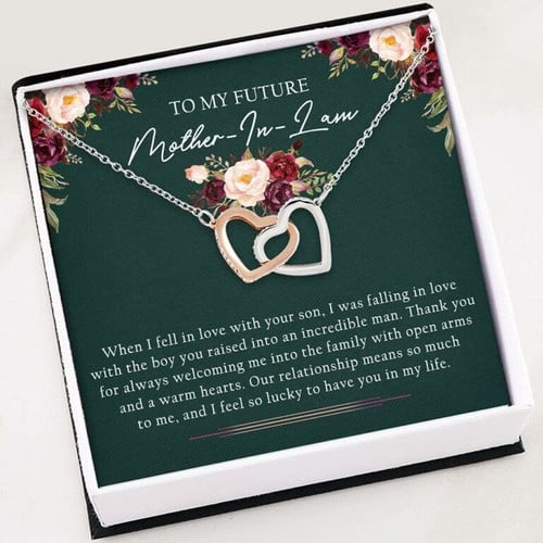 Mom Necklace, Mother-in-law Necklace, To My Future Mother-in-Law Necklace ' Mothers Day Necklace Mother Day Gift for Boyfriend's Mom, Mother In Law