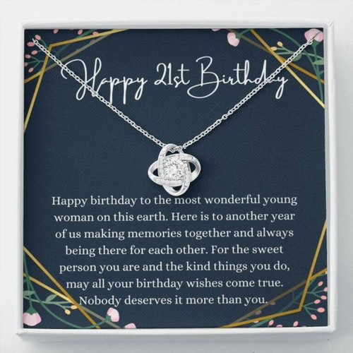 Daughter birthday gift Daughter Necklace, 21st Birthday Necklace, 21st Birthday Gift For Her, Twenty First Birthday Gift