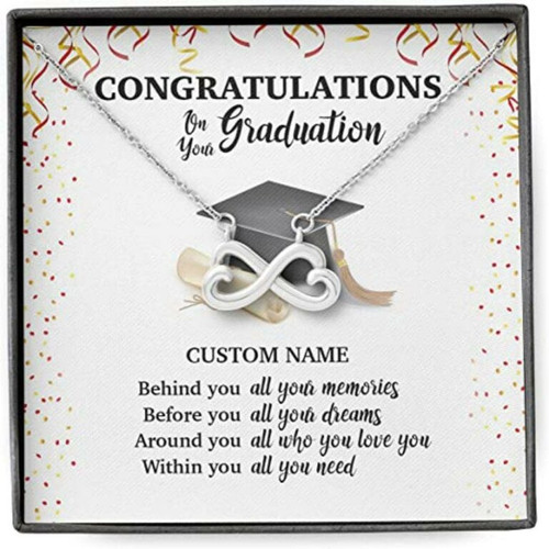 Daughter Necklace, Niece Necklace, Inspirational Graduation Gift Necklace For Her Girls Senior