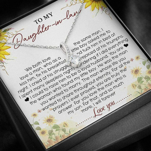 Daughter-in-law Necklace, To My Daughter-in-Law Necklace, Gifts For Daughter In Law Gift for Daughter-in-law