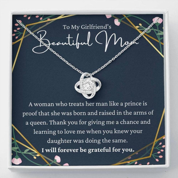 Mom Necklace, To My Girlfriends Mom Necklace, Gift For Girlfriends Mom, Mother Of The Bride
