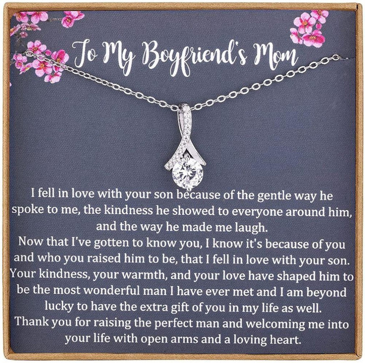 Mother-in-law Necklace, Necklace Gift To My Boyfriend's Mom, Boyfriends Mom Necklace