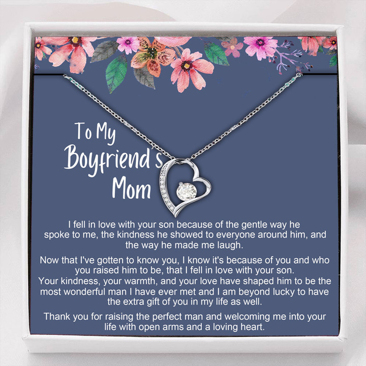 Mom Necklace, Mother-in-law Necklace, Necklace Gift To My Boyfriend's Mom Necklace Gift For My Boyfriend's Mom