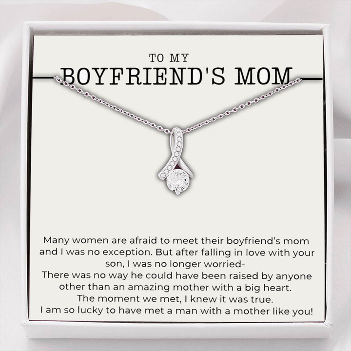 Mom Necklace, Mother-in-law Necklace, Gift To My Boyfriend's Mom Necklace, Gift For Future Mother-in-law