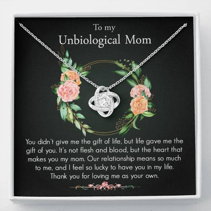 Mom Necklace, Unbiological Mom Necklace Gifts, Bonus Mom Gift, Step Mom Gift, Step Mom Necklace