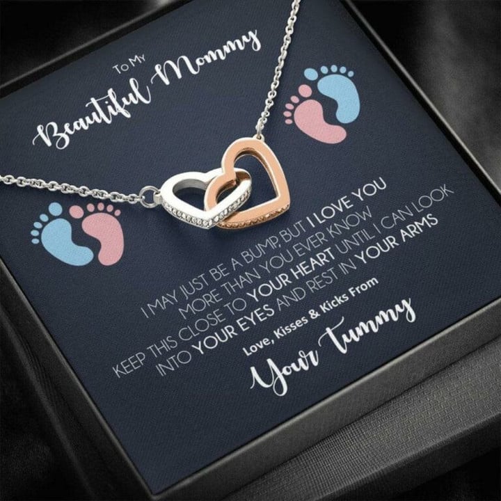Mom Necklace, New Mom Necklace, Gift For First Time Mom, Baby Shower Gift, Pregnant Wife