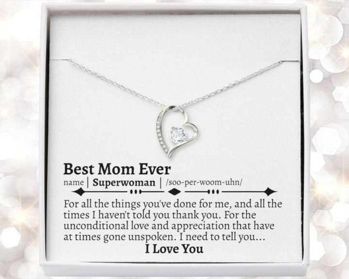 Mom Necklace, Mom Appreciation Necklace, Mom Gifts From Daughter, Gift Gifts For Mom, Gifts For My Mom For Christmas Mother day necklace gift for mom