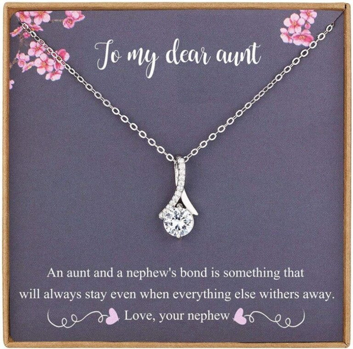 Aunt gift from niece, nephew Aunt Necklace, Auntie Gifts From Nephew, Best Aunt Ever Gifts, Gift For Aunts, Aunt Birthday Necklace
