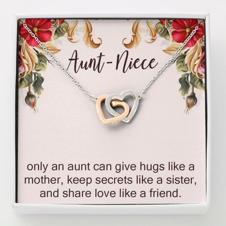 Aunt gift from niece, nephew Aunt Necklace, Niece Necklace, Aunt niece necklace, niece-aunt gift, aunt and niece