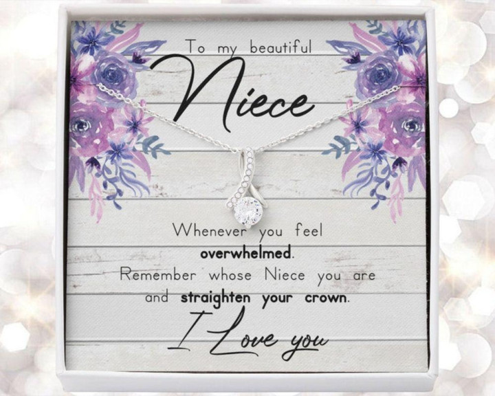 Aunt gift from niece, nephew Aunt Necklace, Niece Necklace From Aunt, Niece Gift, Aunt And Niece, Niece Baptism, Niece Confirmation, Auntie To Neice