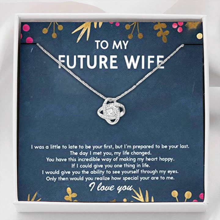 Valentine's day gifts for her Future Wife Necklace, To My Future Wife Necklace, Last Everything Necklaces, Soulmate Gift For Her