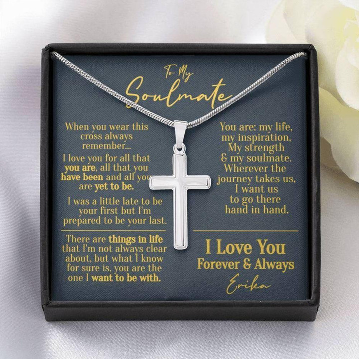 Valentines gift for boyfriend, christmas gift for him Boyfriend Necklace, Soulmate Gifts For Him, Personalized Romantic Gift For Him, Romantic Gift For Him, Meaningful Gift, Thoughtful Gift