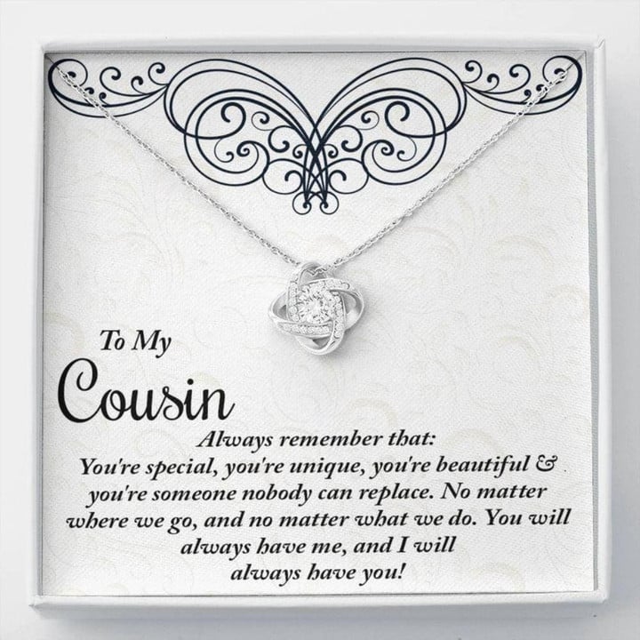 Cousin Necklace, Cousin Birthday Necklace Gift, Gift For Girl Cousin, Necklace For Cousin On Wedding Day, Cousin Christmas Necklace Cousin Christmas Gift