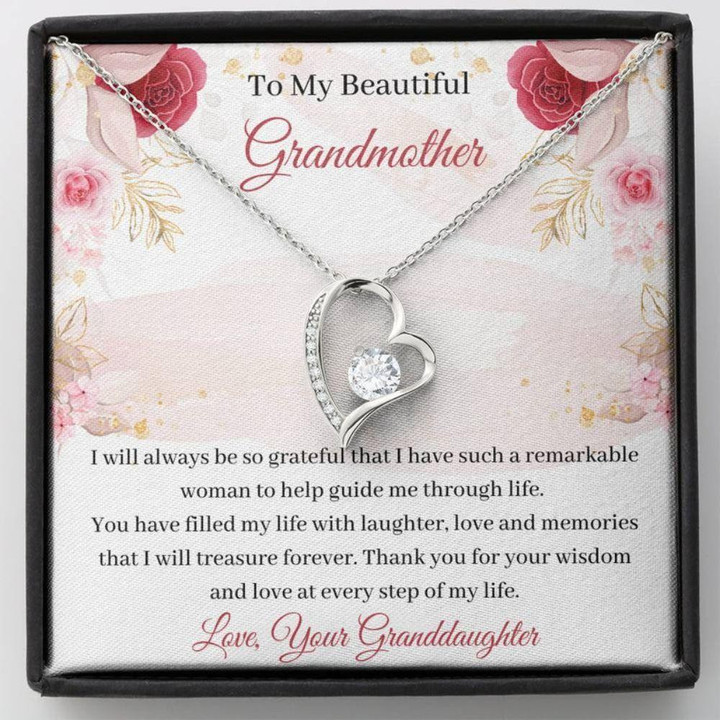 Grandmother Necklace, Grandma Card Necklace  Sweet Grandmother Gift  Love For Grandma  Necklace With Card  Best Grandma Ever Grandma mother's day gift, Nana Gigi necklace