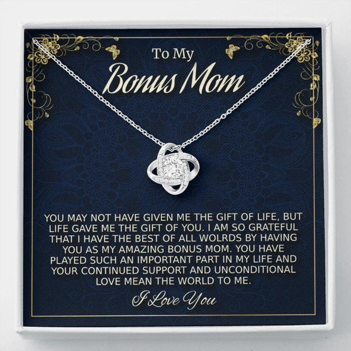 Mother-in-law Necklace, Gift For Bonus Mom, Necklace For Mother In Law, Stepmom Gift Mother Day Gift for Boyfriend's Mom, Mother In Law