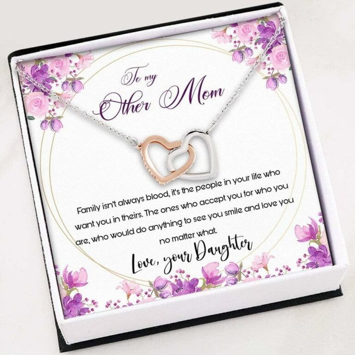 Mother-In-Law Necklace, Gift For Future Mother-In-Law From Bride Mother Day Gift for Boyfriend's Mom, Mother In Law