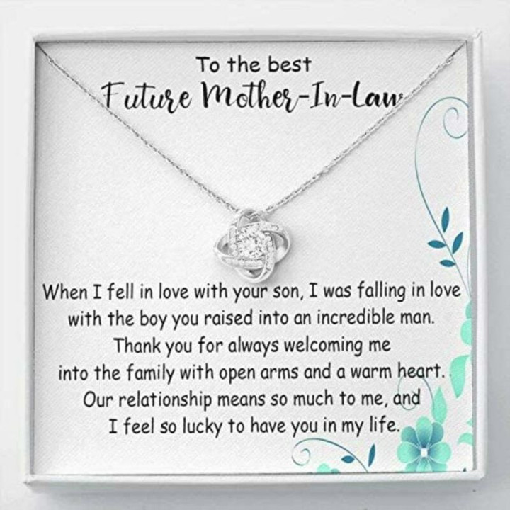 Mother in law Necklace, Future Mother In Law, Mother In Law Gift, Mother OF Groom Necklace From Bride Mother Day Gift for Boyfriend's Mom, Mother In Law