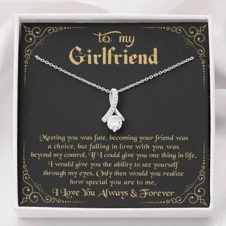 Future Wife Necklace gift, Girlfriend Necklace, To My Girlfriend Necklace Gift  How Special You Are To Me