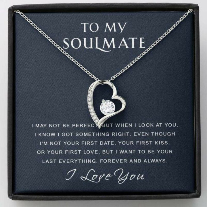 Girlfriend Necklace, Future Wife Necklace gift, Wife Necklace gift, To My Soulmate Necklace Gift
