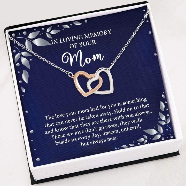 Necklace For Women Girl � Loss Of Mother � Mom Remembrance Gift