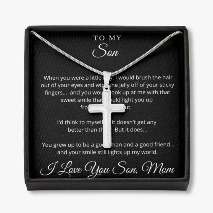 Son Graduation Necklace Gift, Graduation Gift For Son From Mom, Keepsake Gift Necklace