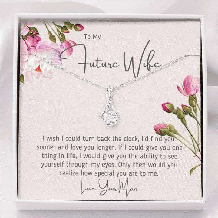 Future Wife Necklace Gift, Future Wife Gift Necklace, Engagement Gift For Her, Valentine�s Gift For Her, Gift From Future Husband