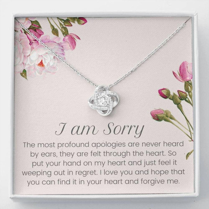 Girlfriend Necklace Gift, Wife Necklace, Apology Gift For Her, Forgiveness Gift, Sorry Gift For Wife, Gift To Say Your Sorry