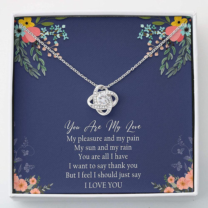 Girlfriend Necklace Gift, Wife Necklace, Necklace For Her � You Are My Love Necklace Gifts