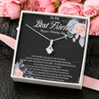 Wedding gift for best friend, best friend necklace, Necklace for Best Friends, Best Friend Gift to Bride, wedding day necklace Gifts