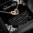 Valentine's day gifts for her Girlfriend Necklace, Future Wife Necklace, To My Future Wife Find You Sooner Necklace Gift. Gift For Girlfriend Soulmate Fiance