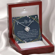 To My Girlfriend Promise Necklace, For Couples, Gift For Girlfriend Wife Anniversary