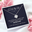 Gifts for her Girlfriend Necklace, Wife Necklace, To The Love Of My Life, You Stole My Heart Necklace Engagement Gift For Girlfriend, Fiance, Future Wife