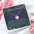 Best Friend Necklace, Gift For Best Friend BFF Long Distance Friendship