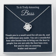 Boss Necklace Gift For Women Boss, Necklace, Boss Lady Gift, Appreciation Thank You Gift For An Amazing Boss