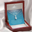 In Loving Memory Of Your Dad Necklace, Memorial Gifts For Loss Of A Father Gift Necklace