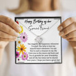 Friend Necklace Birthday Gift For Her, Happy Birthday Special Friend Gift