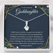 Goddaughter Necklace, Gifts For Goddaughter From Godmother, First Communion Necklace