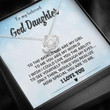 Goddaughter Necklace, To My GodDaughter Necklace, Gift For GodDaughter From Godparents, GodDaughter Birthday, Christmas Necklace
