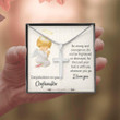 Goddaughter Necklace, Confirmation Gifts Cross Necklace, Confirmation Gift From Parents, Gift From Godparent, Christian Necklace