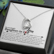 Daughter-in-law Necklace, Sentimental Daughter In Love Heart Necklace, Gifts For Future Daughter In Law, New Daughter In Law Gift for Daughter-in-law