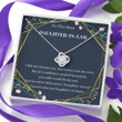 Daughter-In-Law Necklace, To My Daughter-In-Law Necklace, Gift For Bonus Daughter Wedding Gift Gift for Daughter-in-law