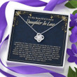 Daughter-in-law Necklace, Future Daughter-In-Law Gift On Wedding Day, Bride Gift From Mother In Law, Bonus Daughter Gift for Daughter-in-law
