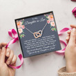 Daughter-in-law Necklace, Future Daughter-In-Law Gift On Wedding Day, Bride Gift From Mother In Law, Bonus Daughter Gift for Daughter-in-law