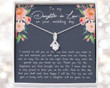 Daughter-In-Law Necklace, Daughter In Law Necklace Gift On Wedding Day, Future Daughter In Law Wedding Gift for Daughter-in-law