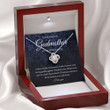 Godmother Necklace, Godmother Of The Bride Necklace Gift From Goddaughter, To Godmother Wedding Gift From Bride