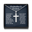 Godmother Necklace, Godson Necklace, Godmother & Godson Necklace Gift, Gift For Godmother Baptism, Confirmation, Birthday